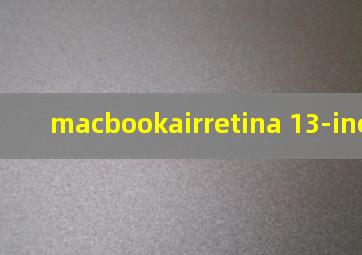 macbookairretina 13-inch 2018